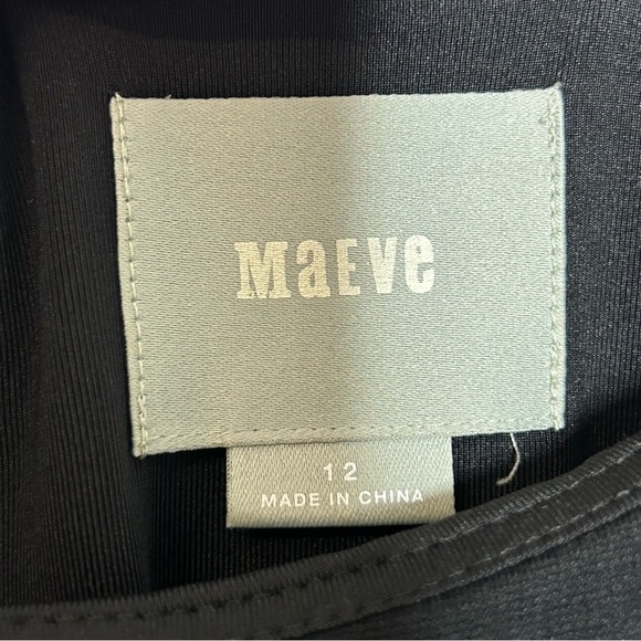 Anthropologie Black and Gray Striped Mini Dress - Picture 10 of 15